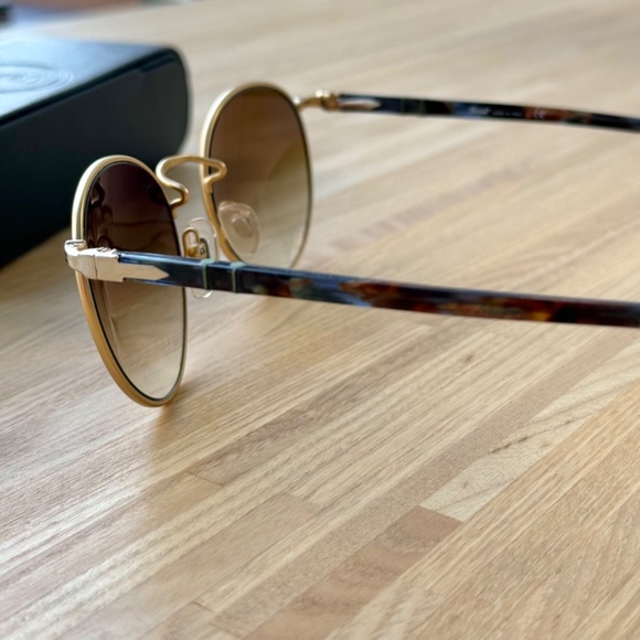 Persol Gradient Brown Round Sunglasses 2388-S main image 6